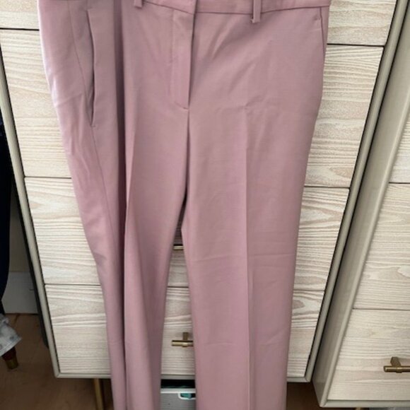 Theory trecca slacks, 2, dusty rose, 28 inseam - Picture 2 of 2